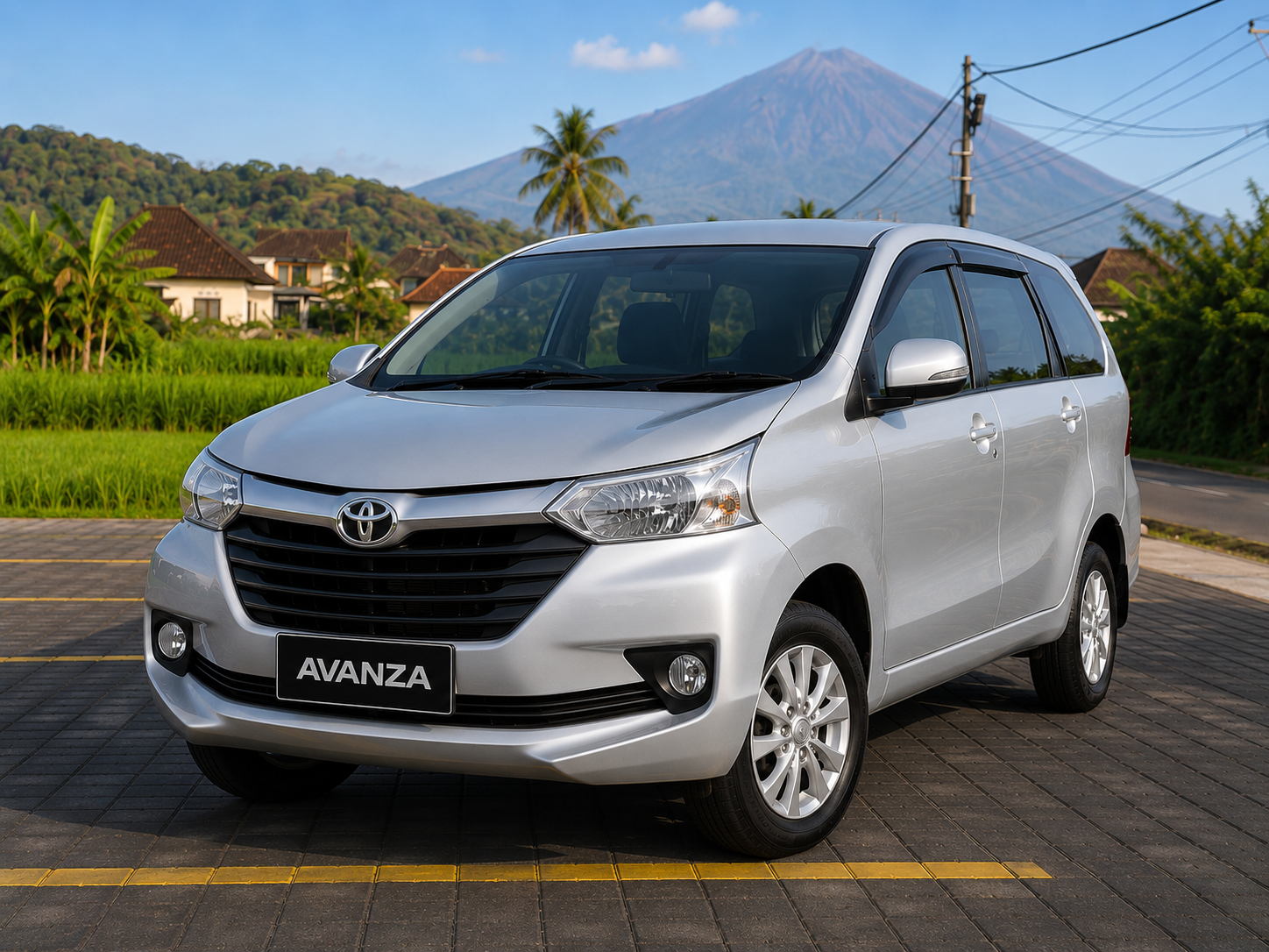 Toyota Avanza private transfer car in Bali